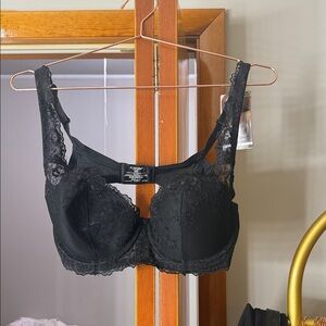Ambrielle Black Lace Bra
